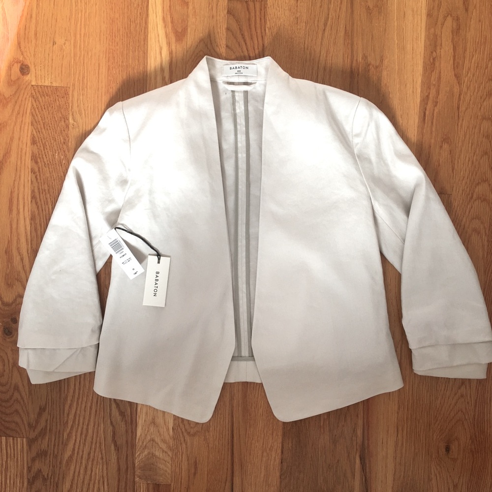 Babaton Cropped Power Blazer